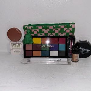 New 8 pc Makeup bundle w/ cosmetic bag